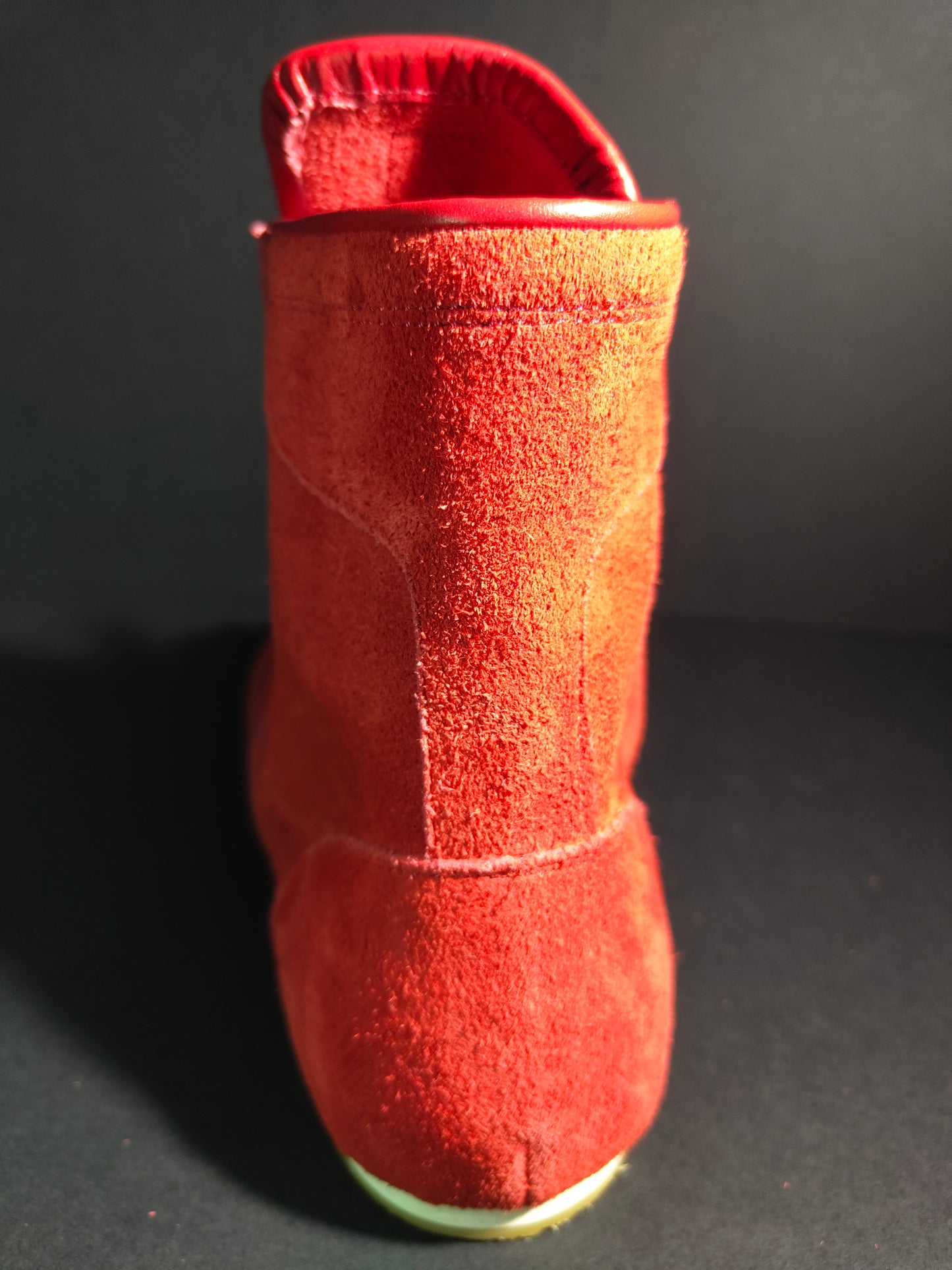 PREORDER: PRIZE RING "Pro-training" Boxing shoes Red (Velour)