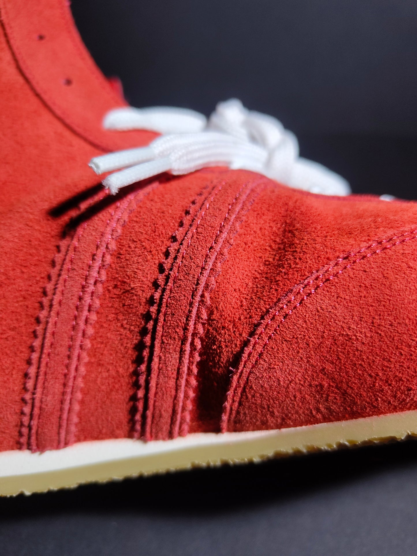 PREORDER: PRIZE RING "Pro-training" Boxing shoes Red (Velour)