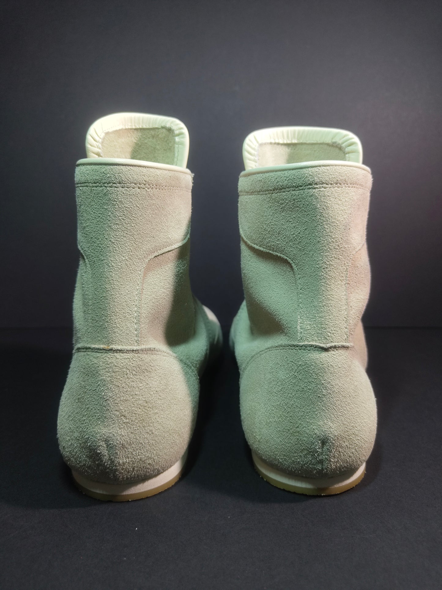 PREORDER: PRIZE RING "Pro-training" Boxing shoes Light Grey (Velour)