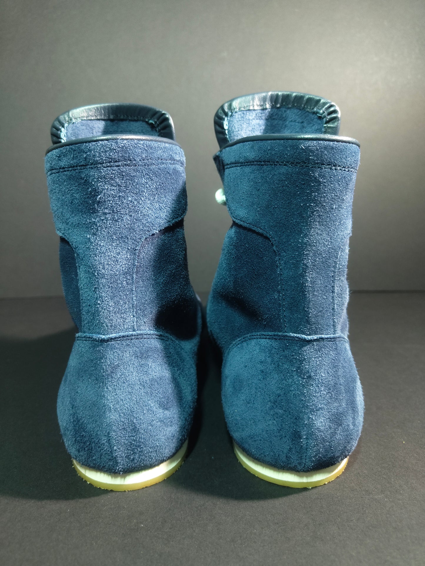 PREORDER: PRIZE RING "Pro-training" Boxing shoes Navy (Velour)