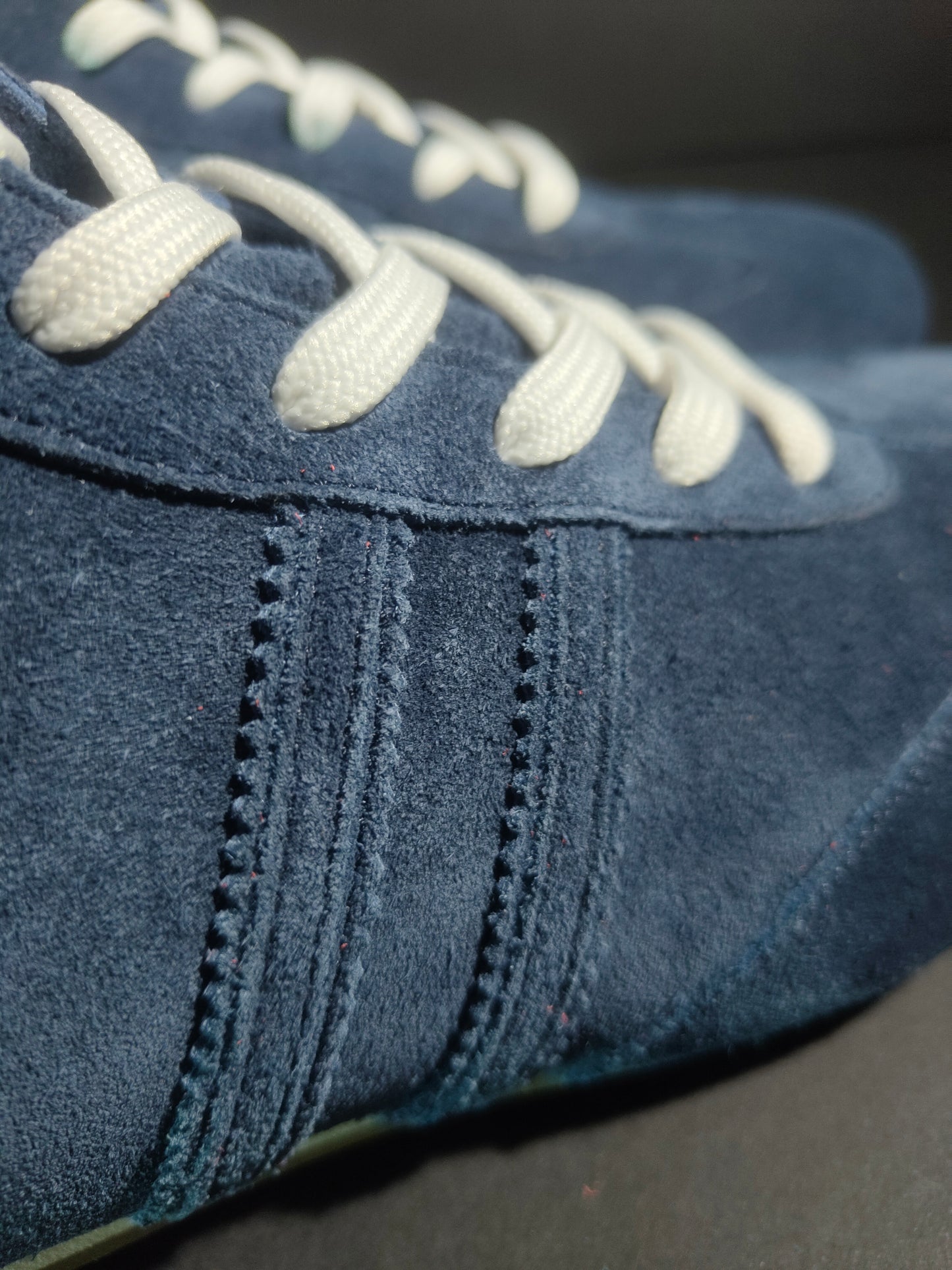 PREORDER: PRIZE RING "Pro-training" Boxing shoes Navy (Velour)