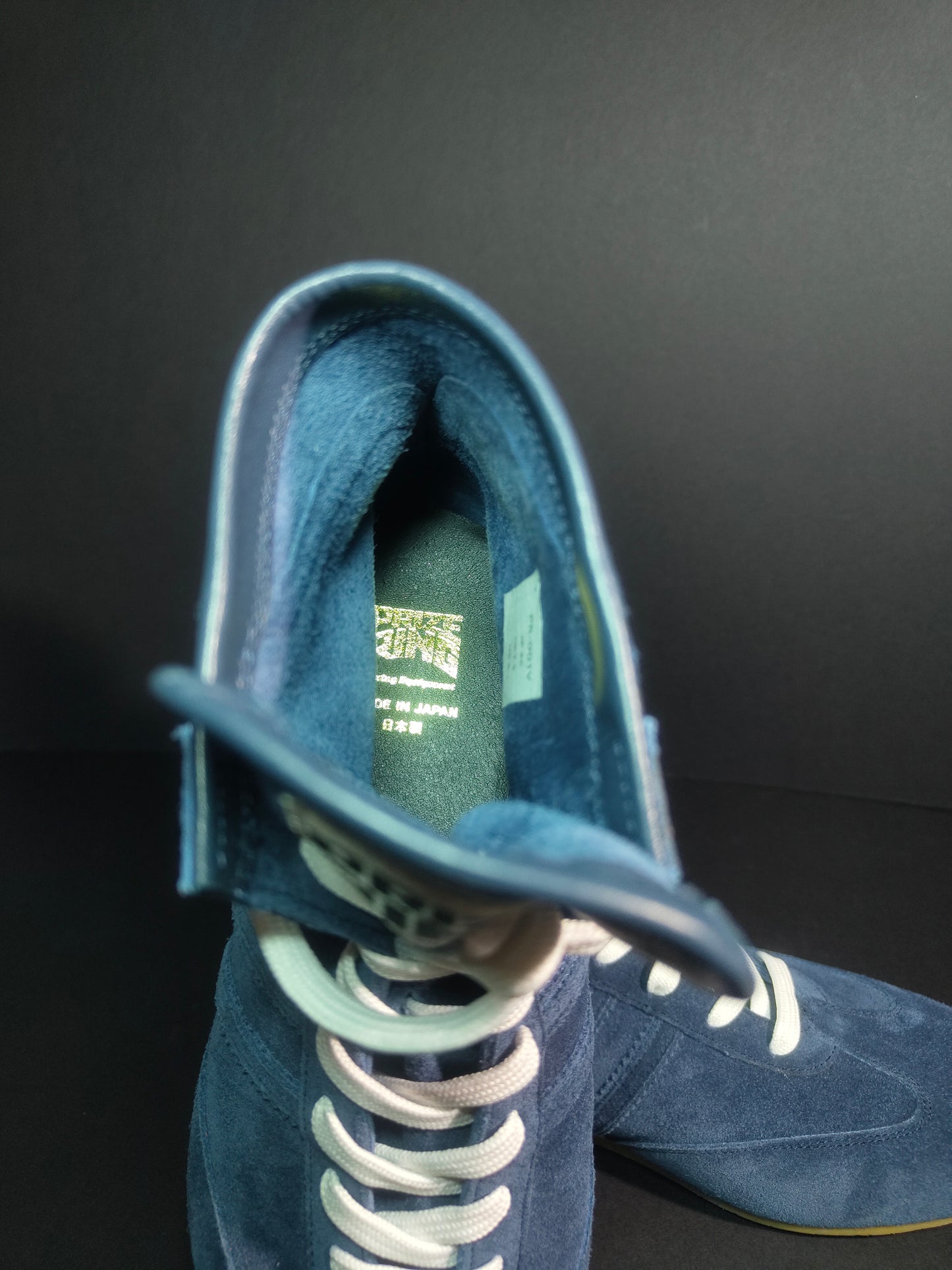 PREORDER: PRIZE RING "Pro-training" Boxing shoes Navy (Velour)