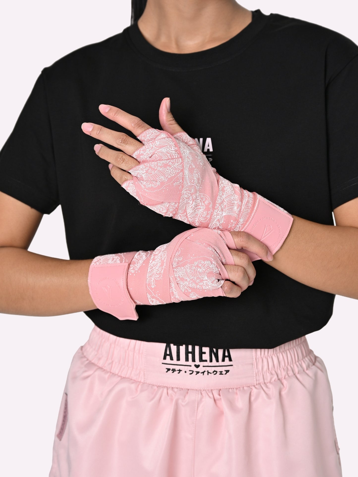 ATHENA FIGHTWEAR RYOKO HANDWRAP (PINK LEMONADE)