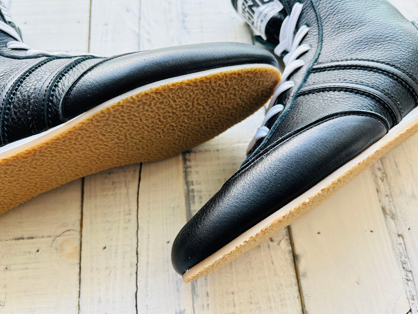 "Pro-training" Prize Ring Boxing Shoes (Black)