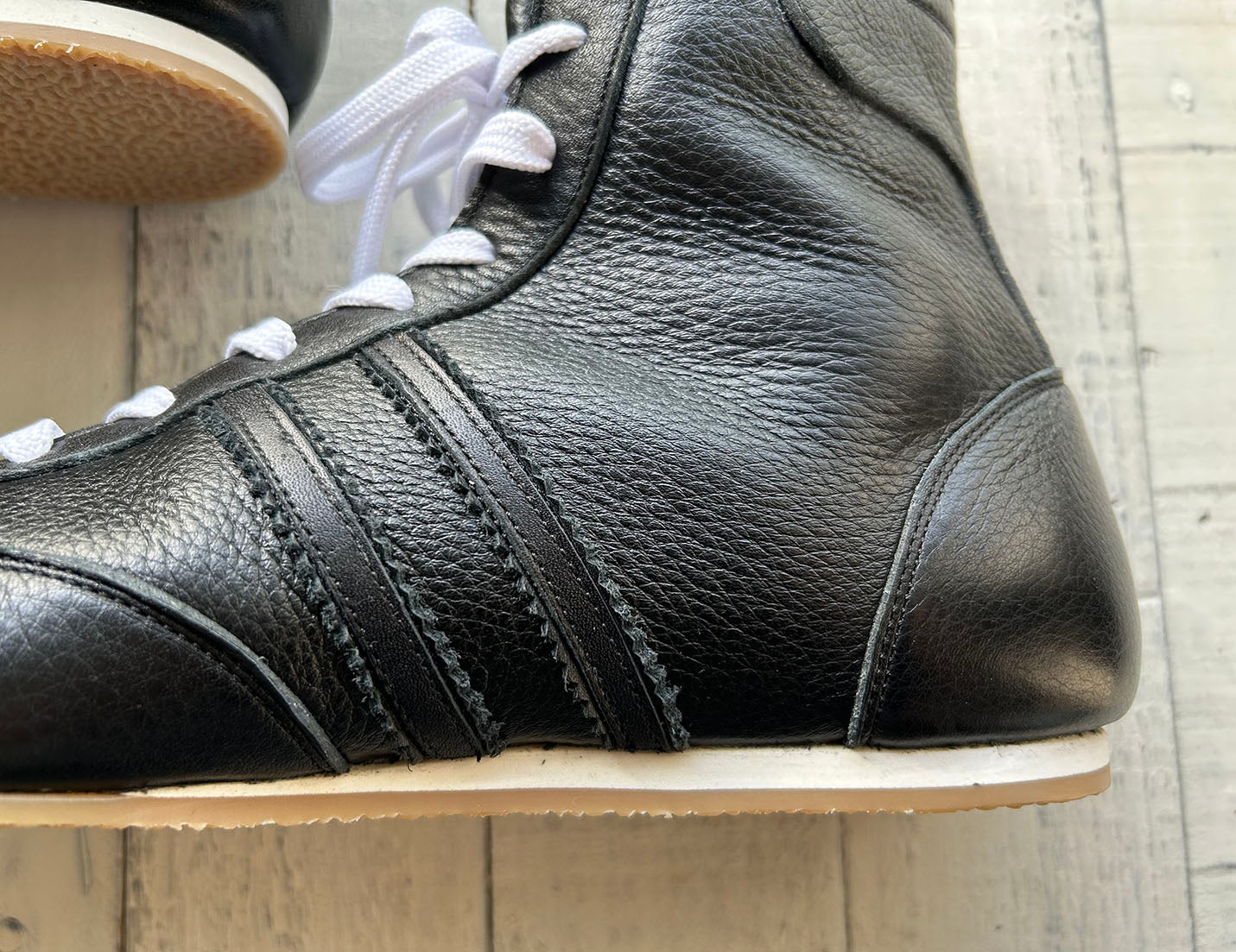 "Pro-training" Prize Ring Boxing Shoes (Black)