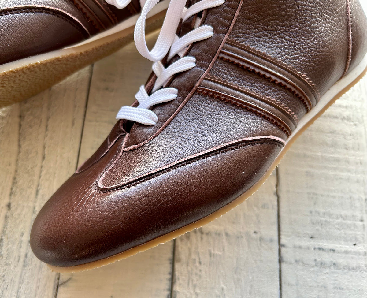 "Pro-training" Prize Ring Boxing Shoes (Brown)