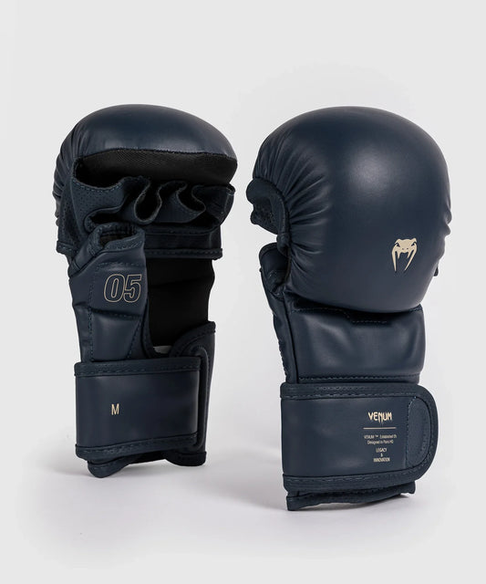 Venum Impact Evo MMA Sparring Gloves (Icy Blue)