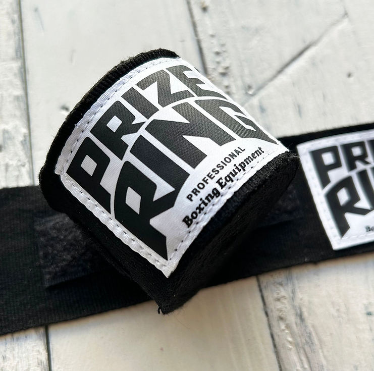 "Classic" Prize Ring Handwraps (Black)