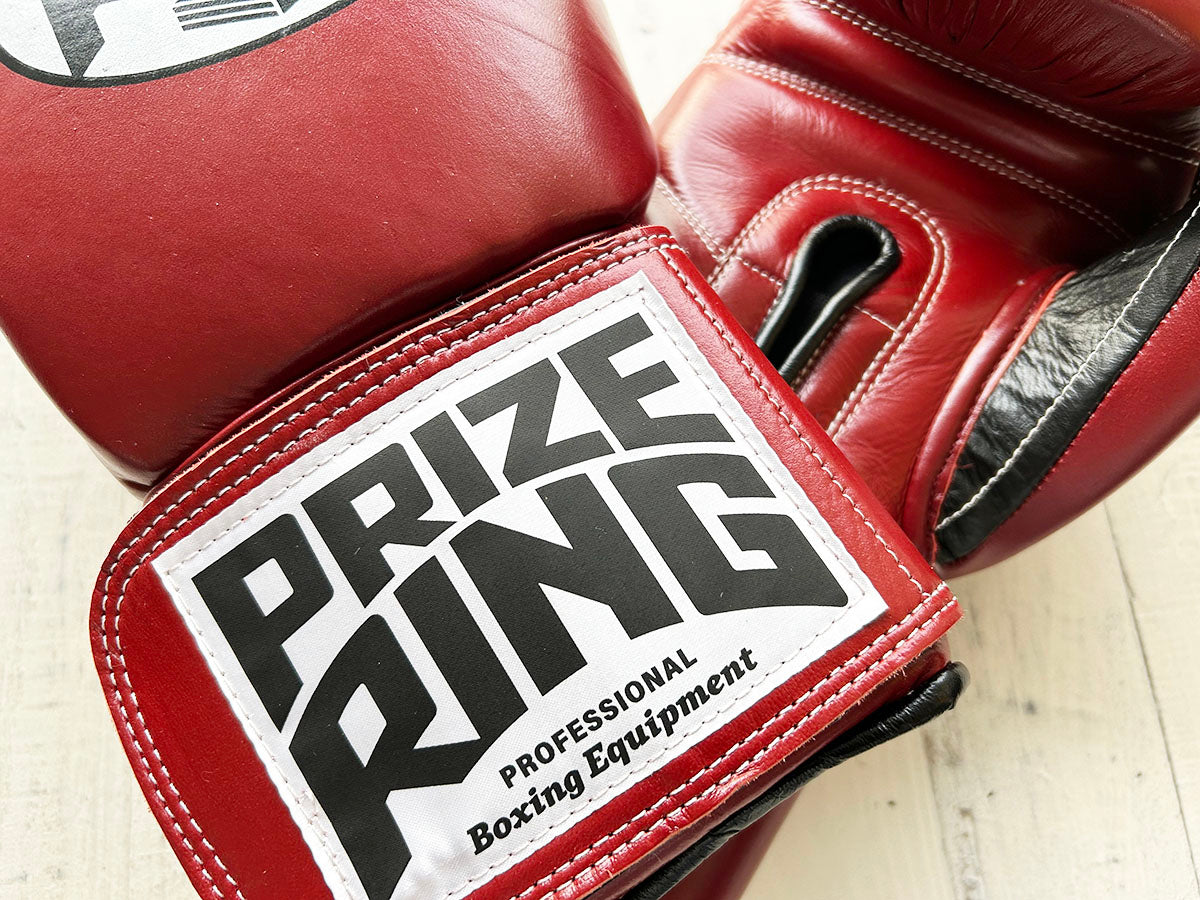 "Professional 5.0" Prize Ring Boxing Gloves (Maroon/Black)